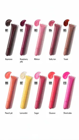 Collection gloss a levres Black pink